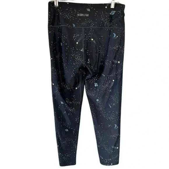 Taylor Swift-esque Victoria Sport VS Galaxy Workout Leggings, size Large68 - Picture 5 of 7
